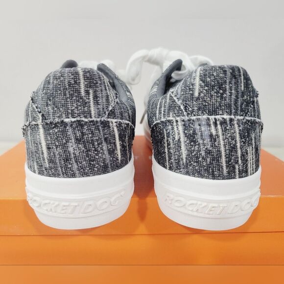 Rocket Dog Women's Grey Cecila Egan Cotton Lace-up Sneakers Size 8.5 NIB - Picture 6 of 14